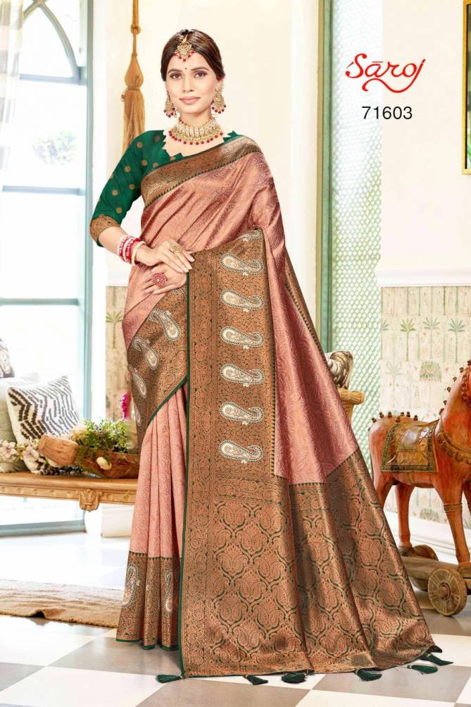 Saroj Aadrika Vol 2 Soft Silk Fancy Saree Collection
